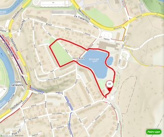 Rodinný běh Linde 2025 - trasa